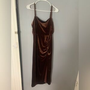 Taylor Rich Brown Dress